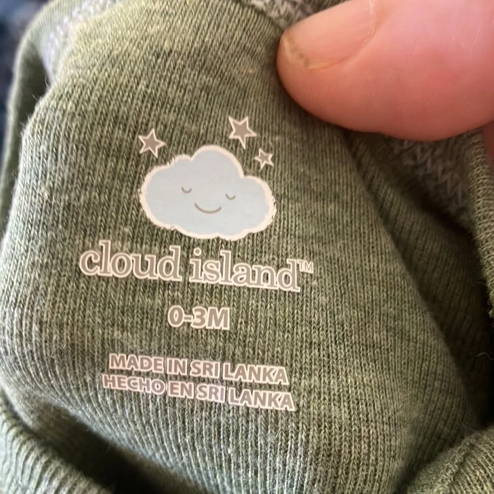 Cloud island one piece 0-3 months